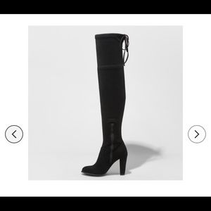 Black (thigh high boots)